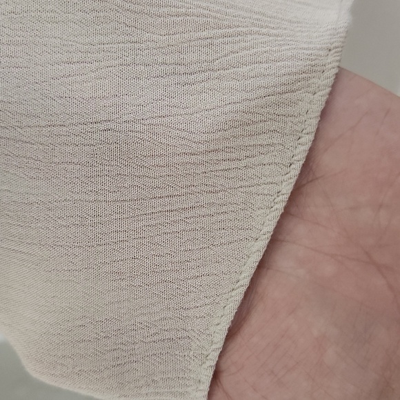 Soft Surroundings Size large Flowy Top With Open Bow Detail Lagenlook Coastal - Picture 9 of 12